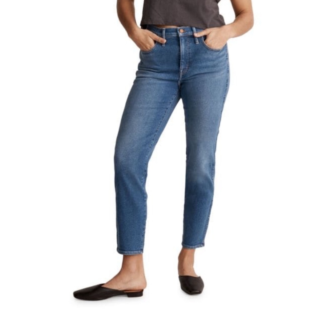 Madewell Curvy High Rise Skinny Crop Jeans